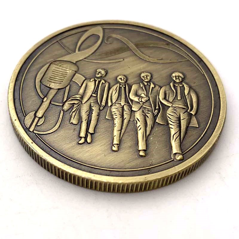 2D soft enamel metal custom challenge coins - 图片 4
