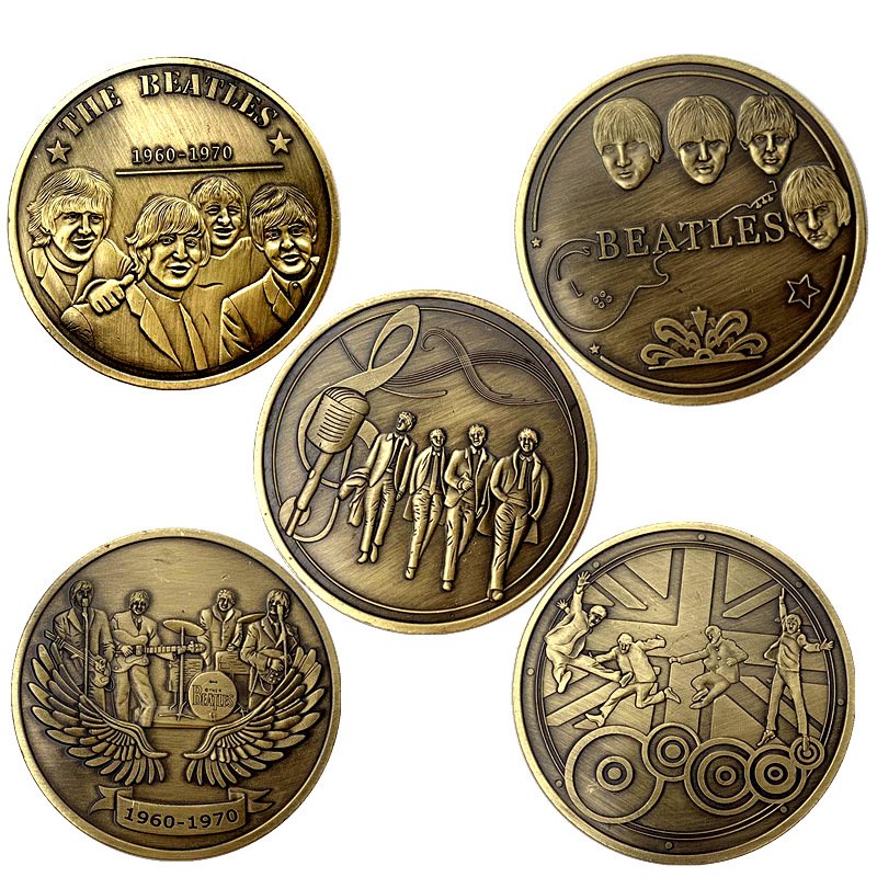 2D soft enamel metal custom challenge coins