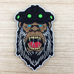 3D PVC PATCHES GLOW IN THE DARK