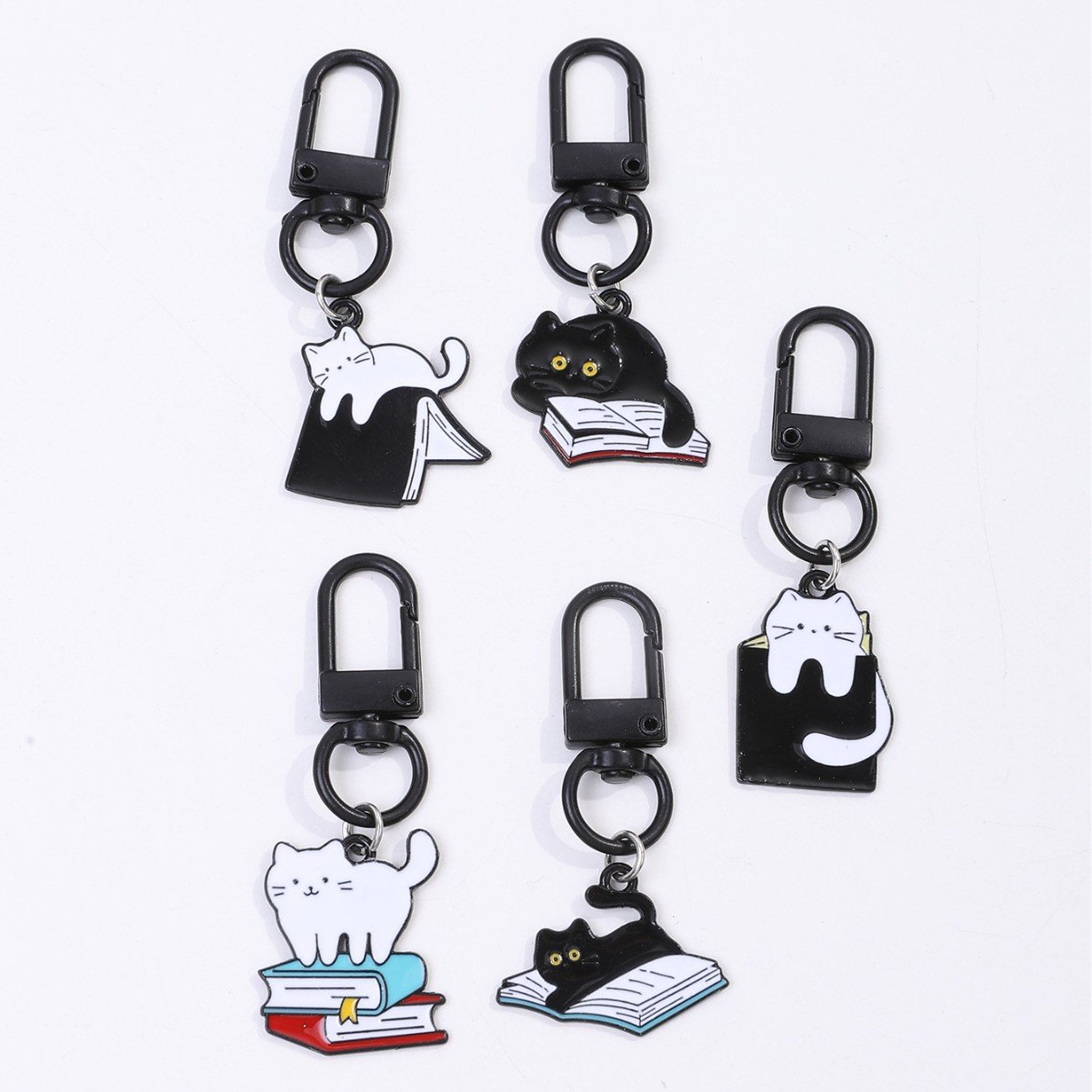 Personalized Custom Cute Colorful keychain Custom Metal key chains - 图片 3
