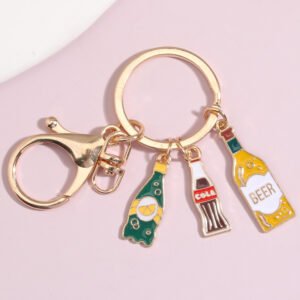 Custom 2D logo soft enamel keychain (复制)