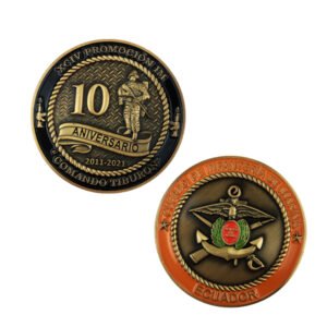 Custom 3D soft enamel commemorative coin